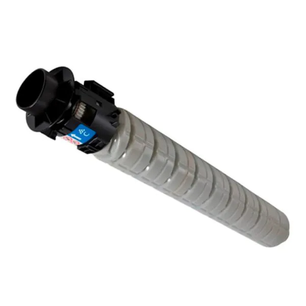Cartucho de toner para impressora, modelo compatível, cor cinza e preto.