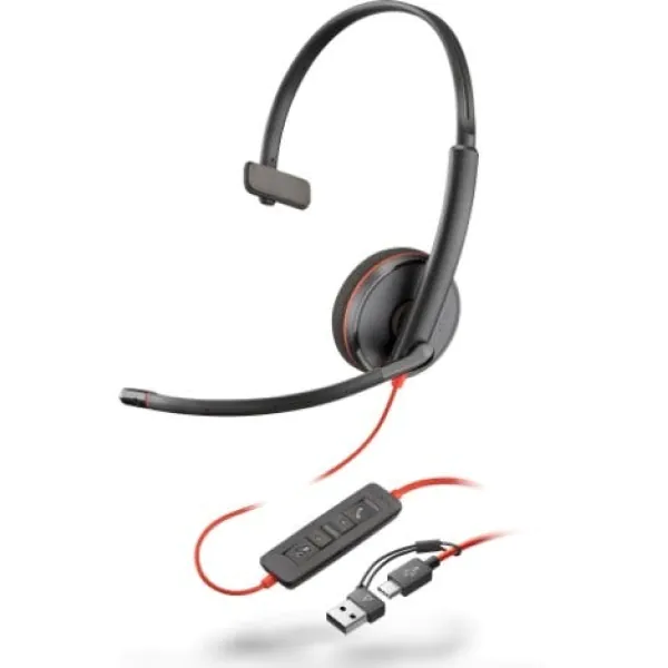 Headset Poly Blackwire C3210 - 8X214AA