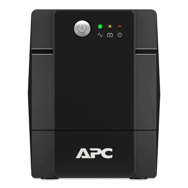 No-break APC com luzes indicadoras de status.