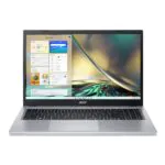 Notebook Acer com tela grande e interface intuitiva.
