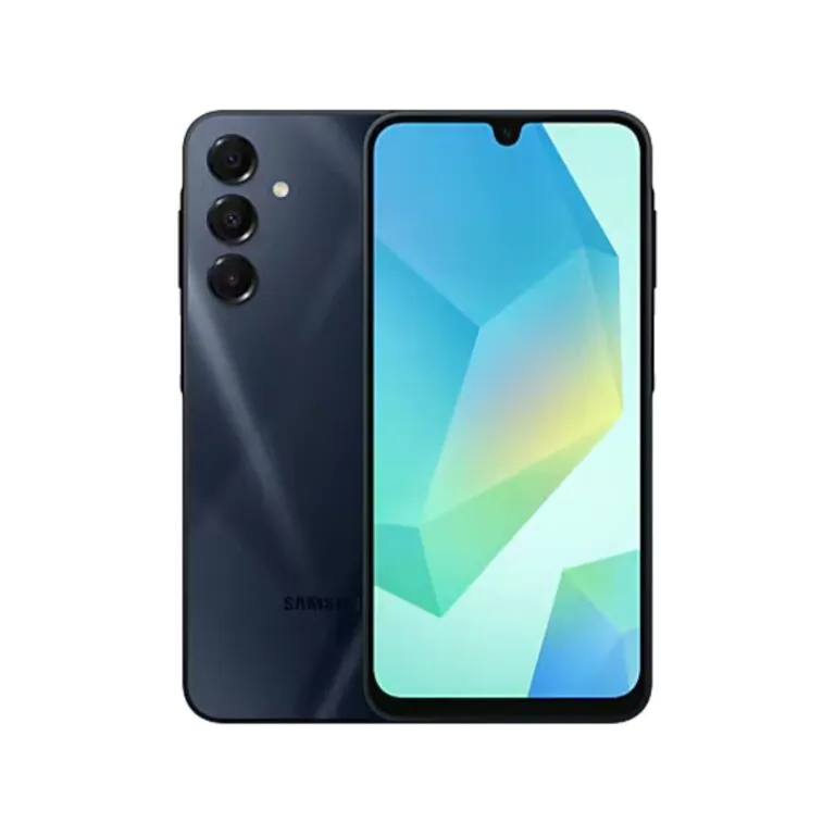 Smartphone Samsung Galaxy A14, tela grande e design elegante.